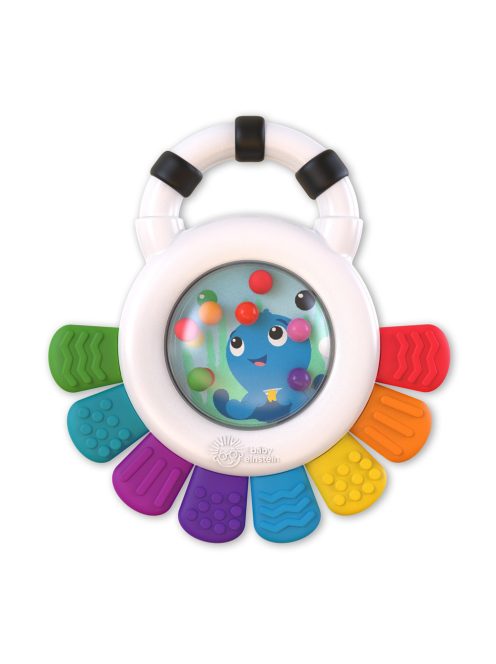 Baby Einstein Érzékszervi játék, csörgő és rágóka, BPA-mentes, Outstanding Opus™, 3 hó+