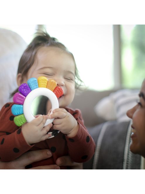 Baby Einstein Érzékszervi játék, csörgő és rágóka, BPA-mentes, Outstanding Opus™, 3 hó+