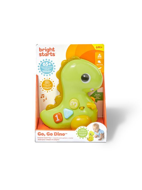 Bright Starts Játék zenélő, világító, mozgó dino, 6 hó+