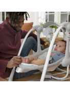 INGENUITY Átalakítható rezgő hinta dallamokkal és adapterrel, Swell™, 2in1, 0 hó+, 9 kg-ig