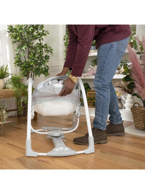 Ingenuity Átalakítható rezgő hinta dallamokkal és adapterrel, Swell™, 2in1, 0 hó+, 9 kg-ig