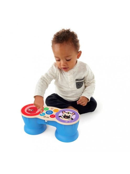 Baby Einstein Zenélő játék dobok, Upbeat Tunes™ Magic Touch™, HAPE, 6 hó+