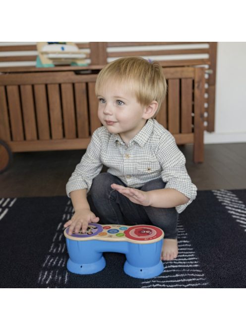 Baby Einstein Zenélő játék dobok, Upbeat Tunes™ Magic Touch™, HAPE, 6 hó+