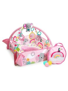   Bright Starts Játszószőnyeg, 5in1 PiP Your Way Ball Play™, Rainbow Tropics™, 0 hó+