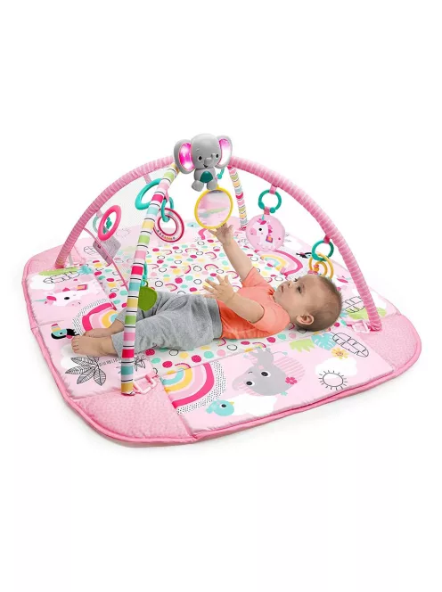 Bright Starts Játszószőnyeg, 5in1 PiP Your Way Ball Play™, Rainbow Tropics™, 0 hó+