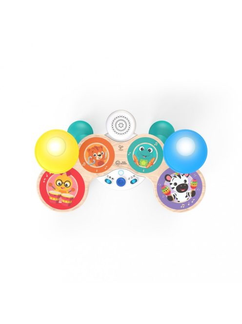 Baby Einstein Zenélő játék dob készlet, Together in Tune Drums™, Connected Magic Touch™, HAPE, 12 hó+