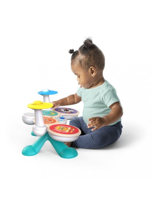 Baby Einstein Zenélő játék dob készlet, Together in Tune Drums™, Connected Magic Touch™, HAPE, 12 hó+