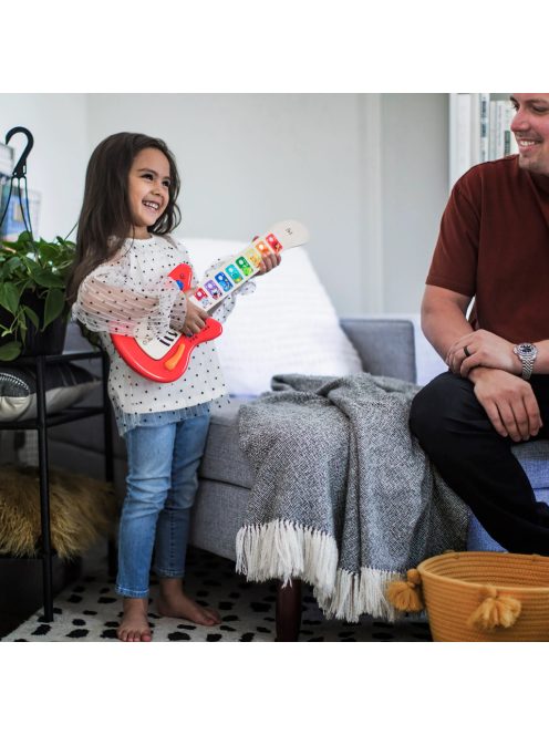 BABY EINSTEIN Fa zenélő játék gitár Together in Tune Guitar™ Connected Magic Touch™ HAPE 6hó+