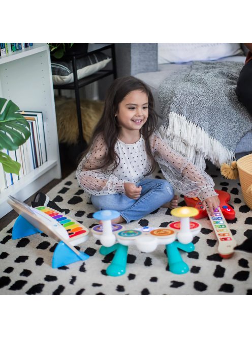 Baby Einstein Fa zenélő játék gitár Together in Tune Guitar™ Connected Magic Touch™ HAPE - 6hó+