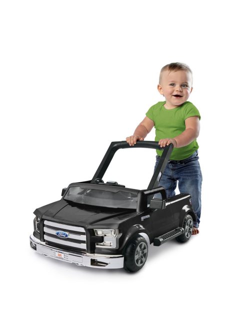 Bright Starts Bébikomp, 4in1 Ford F-150 Agate, Black, 6 hó+, 12 kg