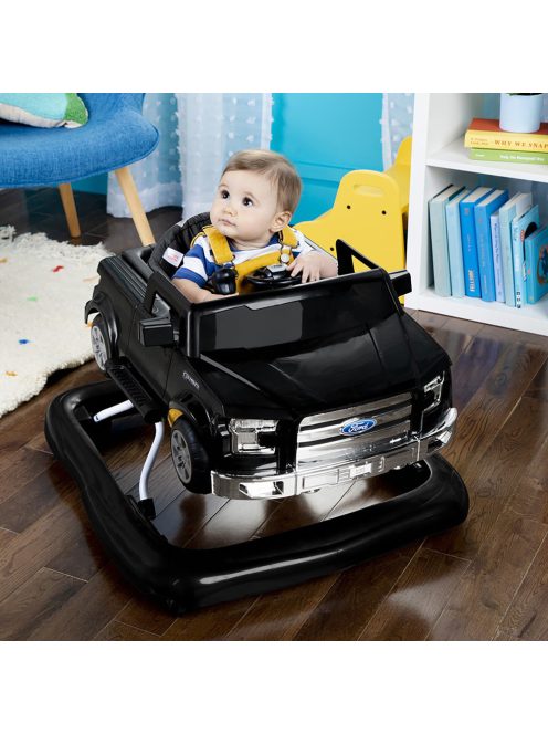 Bright Starts Bébikomp, 4in1 Ford F-150 Agate, Black, 6 hó+, 12 kg