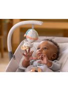 INGENUITY Masszázs vibráló hintaszék melódiával Soulful Skies™ 0m+ 9kg-ig