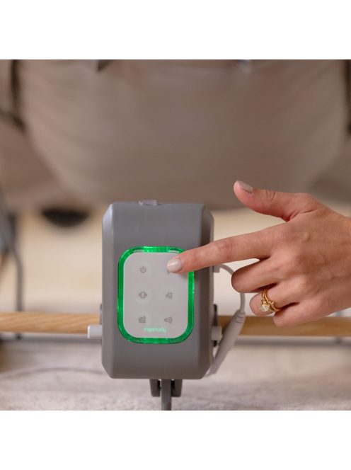 INGENUITY Masszázs vibráló hintaszék melódiával Soulful Skies™ 0m+ 9kg-ig