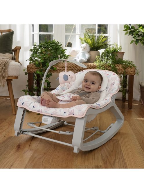 INGENUITY Keep Cozy rezgő pihenőszék 3 az 1-ben 18kg-ig - Burst