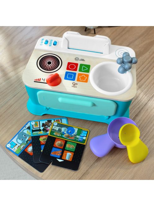 Baby Einstein Zenélő játékkonyha, Magic Touch Kitchen™ Pretend to Cook, HAPE, 9 hó+