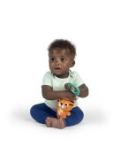 Bright Starts Plüss csörgő tigris C-karikán, Jingle Joy™, 0 hó+