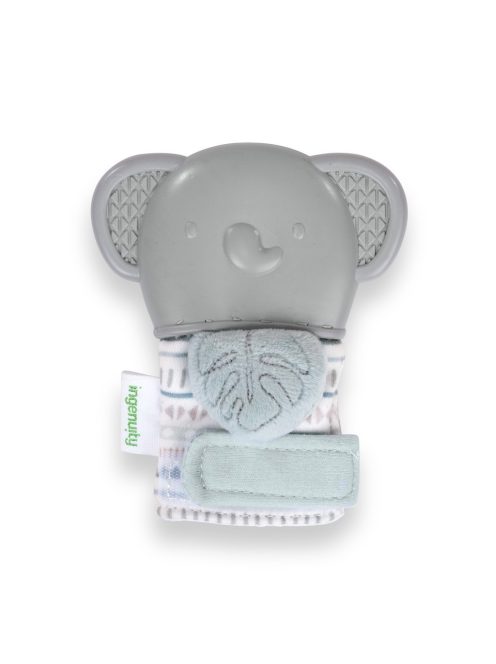 INGENUITY Csörgő/rágóka elefántos kesztyű, Van, 3 hó+