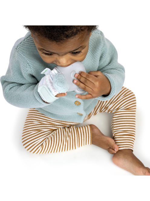 INGENUITY Csörgő/rágóka elefántos kesztyű, Van, 3 hó+