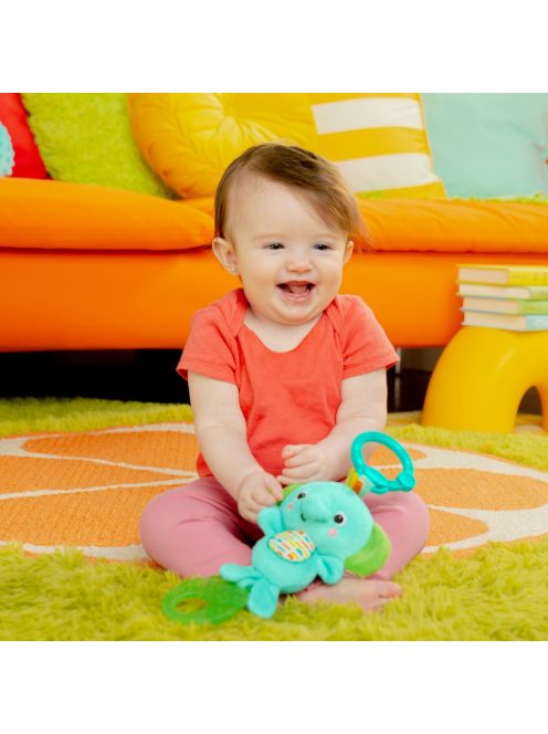 Bright Starts C-karikán játék dallamokkal, Tug Tunes™, elefánt, 0 hó+
