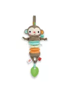 Bright Starts C-karikán játék dallamokkal, majom, Pull Play & Boogie™, 0 hó+