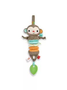   Bright Starts C-karikán játék dallamokkal, majom, Pull Play & Boogie™, 0 hó+
