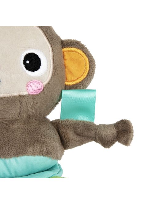 Bright Starts C-karikán játék dallamokkal, majom, Pull Play & Boogie™, 0 hó+