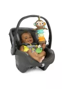 Bright Starts C-karikán játék dallamokkal, majom, Pull Play & Boogie™, 0 hó+