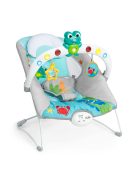 BABY EINSTEIN Zenélő rezgő pihenőszék fényekkel Kick to It Neptune 9 kg-ig