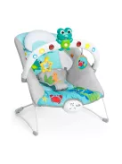 Baby Einstein Zenélő rezgő pihenőszék fényekkel Kick to It Neptune 9 kg-ig