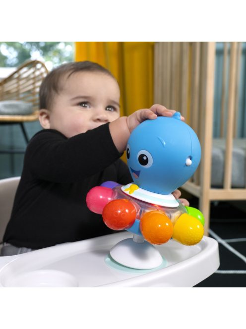 Baby Einstein Érzékszervi játék polip tapadókoronggal, Opus's Spin & Sea™, 3 hó+