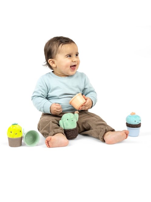 INGENUITY Plüss csörgők növények, Calm Springs™, 3 hó+