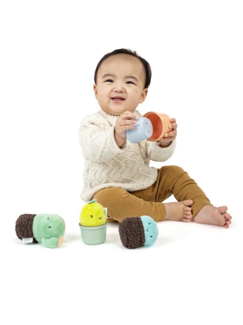 INGENUITY Plüss csörgők növények, Calm Springs™, 3 hó+