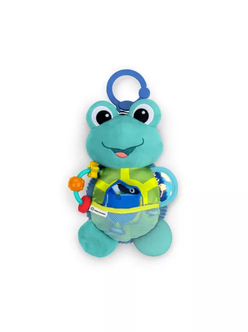 Baby Einstein Aktív játék C-karikán teknős Neptune’s Sensory Sidekick™, 0,hó+