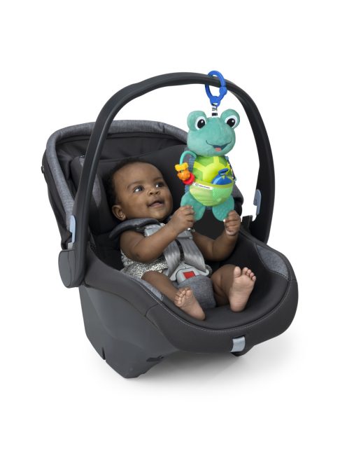 Baby Einstein Aktív játék C-karikán teknős Neptune’s Sensory Sidekick™, 0,hó+