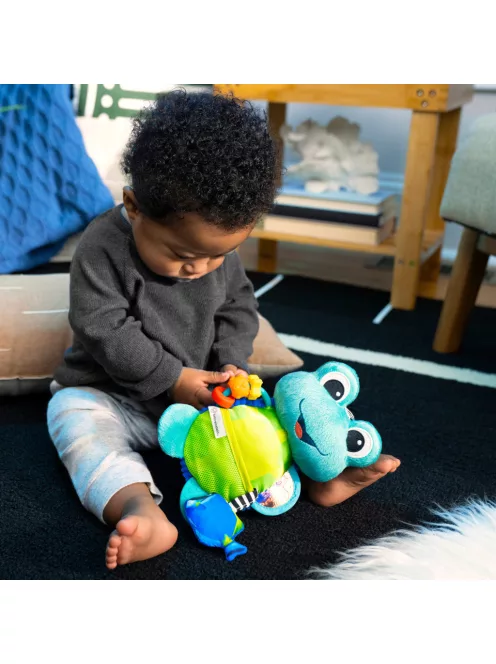 Baby Einstein Aktív játék C-karikán teknős Neptune’s Sensory Sidekick™, 0,hó+