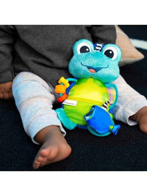 Baby Einstein Aktív játék C-karikán teknős Neptune’s Sensory Sidekick™, 0,hó+