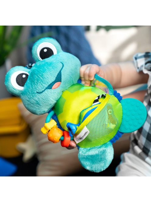 Baby Einstein Aktív játék C-karikán teknős Neptune’s Sensory Sidekick™, 0,hó+