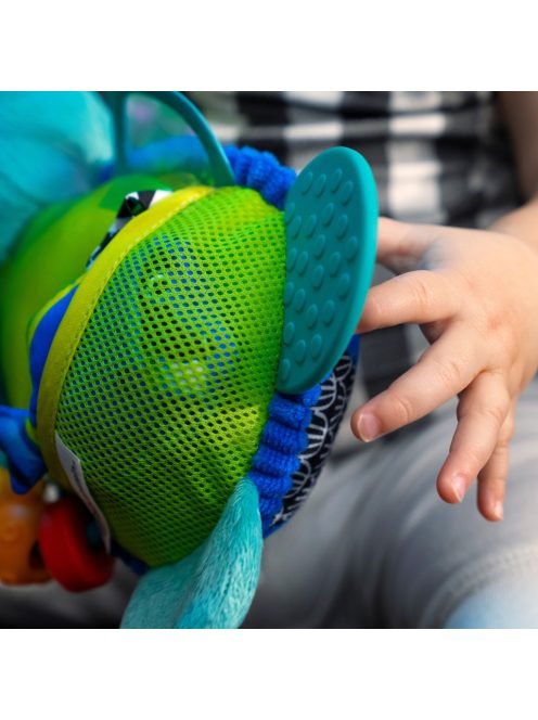 Baby Einstein Aktív játék C-karikán teknős Neptune’s Sensory Sidekick™, 0,hó+