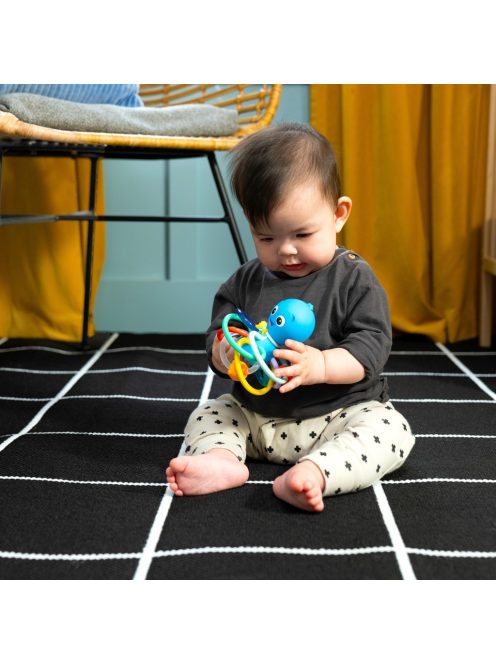 Baby Einstein Rágóka/csörgő Opus’s Shake & Soothe™, 0 hó+