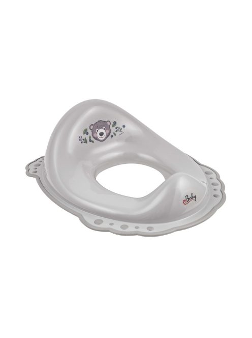 Maltex Csúszásmentes WC szűkítő The Nature Buddies Medve - Szürke