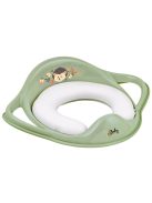 Maltex WC szűkítő fogantyúkkal puha The Nature Buddies Sün - Zöld