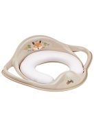 Maltex WC szűkítő fogantyúkkal, puha The Nature Buddies Róka - Bézs