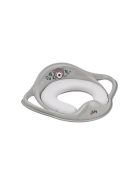 Maltex WC szűkítő puha fogantyúkkal The Nature Buddies Medve - Szürke