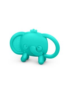Bright Starts Szilikon rágóka, Tame Your Tusks™, 3 hó+