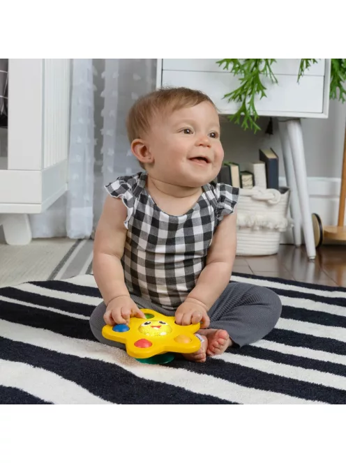 Baby Einstein Aktív játék tapadókoronggal, Pop & Glow Starfish™, 6 hó+