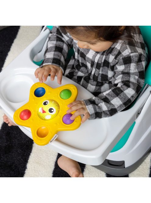 Baby Einstein Aktív játék tapadókoronggal, Pop & Glow Starfish™, 6 hó+
