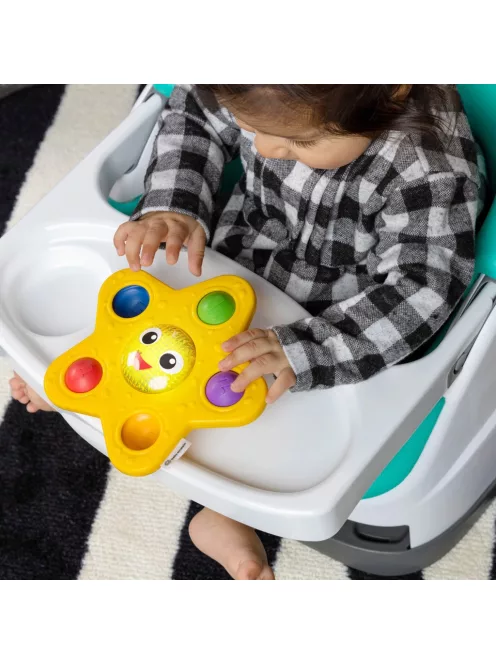 Baby Einstein Aktív játék tapadókoronggal, Pop & Glow Starfish™, 6 hó+