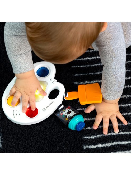 BABY EINSTEIN Zenélő érzékszervi játék Color Palette Popper 6-36hó