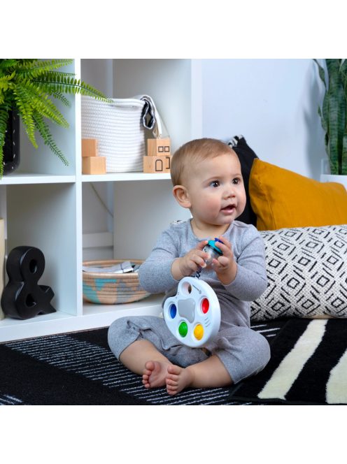 BABY EINSTEIN Zenélő érzékszervi játék Color Palette Popper 6-36hó