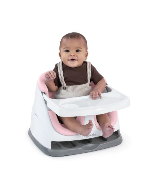 Ingenuity székmagasító, Baby Base™, Peony, 6 hó+, 22 kg-ig